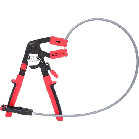 KS Tools Schlauchschellenzange mit Bowdenzug, 730 mm