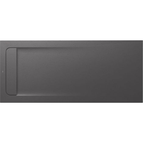 Receveur de douche extra plat en Stonex® Aquos - 1600x700mm - Onyx (1/2)