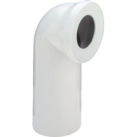 Viega WC Anschlussbogen 90 Grad 3811 in DN100 aus Kunststoff moosgrün