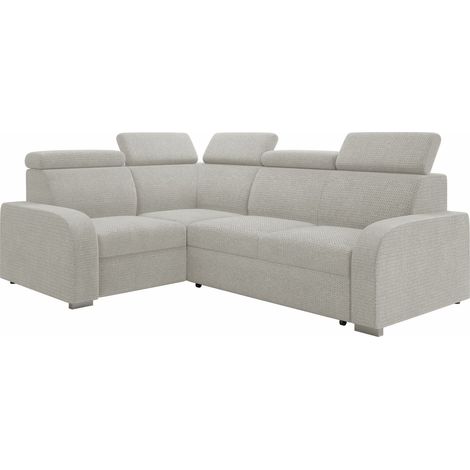 Sofá rinconero Ovos III, Crown 16, Función de descanso, 250x200x100cm, 0