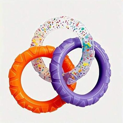 Jouets pour chiens, jouets pour mordre et nettoyer, jouets de formation pour chiots, jouets ennuyeux pour animaux de compagnie (1/3)
