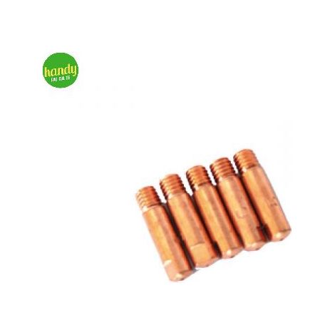 Ugello punta per saldatore Awelco m6x28 Ø 0,8 mm 5 pz