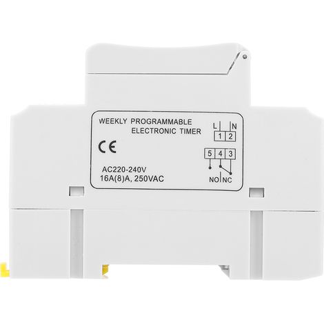 Relais temporisé sur rail THC15A, 220-240 V CA (1/5)