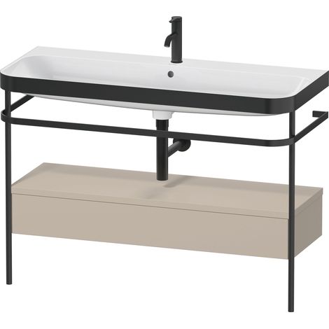 Duravit Happy D.2 Plus c-bonded Set avec console métallique et
