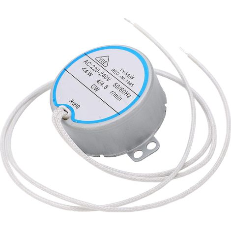 MOTEUR ÉLECTRIQUE SYNCHRONE, RÉGULATEUR DE VITESSE AC 220-240V, 2.5R TY 50AF CW, POUR DIVERS APPAREILS ÉLECTROMÉNAGERS (1/5)