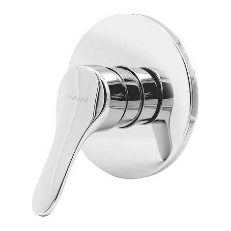 MITIGEUR MONOCOMMANDE ENCASTRÉE POUR DOUCHE LIGNE THEBE Dimensions : Chrome