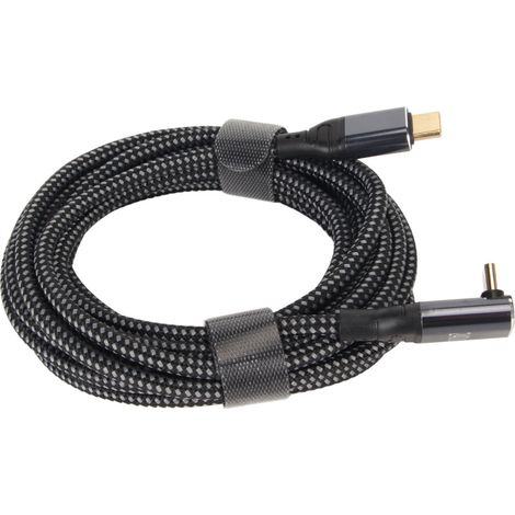 Questo affidabile cavo USB-C intrecciato è dotato di un chip EMarker integrato, supporta la ricarica rapida a 240 W ed è compatibile con dispositivi come MacBook Pro, iPad, iPhone 16 e Samsung Galaxy 
