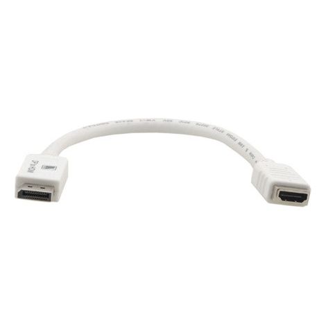 Cable de video - KRAMER ELECTRONICS - ADC-DPM/HF - DisplayPort macho - HDMI hembra - 0.3 m