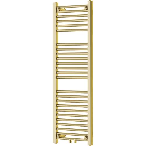 Mexen Mars radiateur de salle de bain 1200 x 400 mm, 346 W, doré - W110-1200-400-00-50