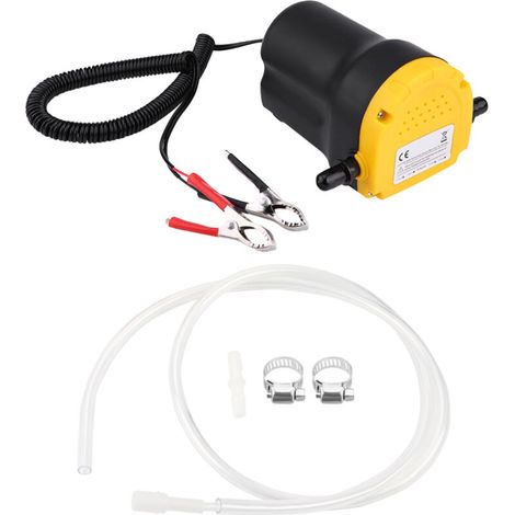 12V 60W Pompe à Vidange Huile Moteur, Huile Diesel Extracteur Pompe, Pompe Diesel pour Voiture Pompe éléctrique Pompe à Huile Diesel Aspiration Kit Pompe à Diesel 250L / Heure pour Voiture Quad (1/5)