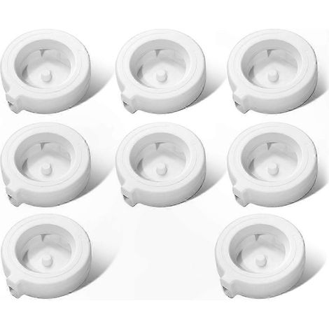 Set mit 8 Ersatzfiltern für Trinkbrunnen für Haustiere, kompatibel mit 3,6 l bis 8 l, Aktivkohle, hygienische Ersatzfilter, reinigen das Wasser, einfache Wartung, ideal für Katzen und Hunde. (1/5)
