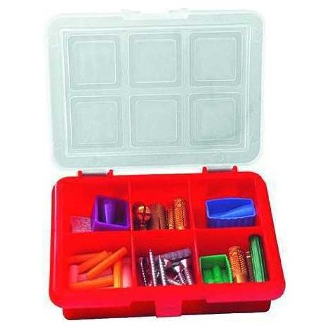 Cassettiera Per Minuteria Pp 6 Scomparti 1206 Cm. 18X13