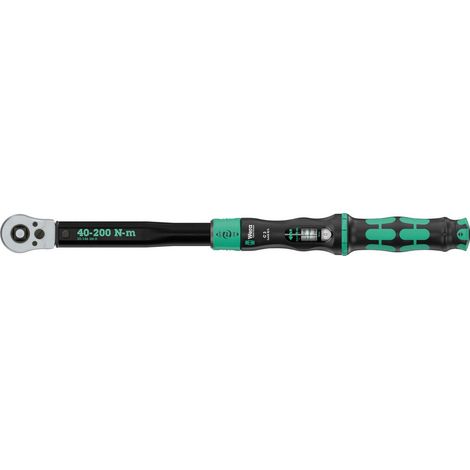 Llave dinamométrica m.Cuadrado pasante 1/2 pulgada 40-200 Nm WERA (1/5)