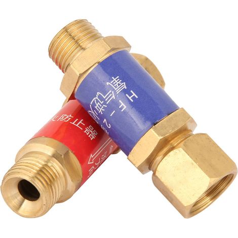 paire de clapets anti-retour oxygène-acétylène, pare-flammes M161,5 HF2