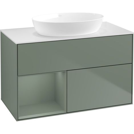 Villeroy & Boch FA11GMGM Armoire sous-lavabo Finion FA1 (1/2)