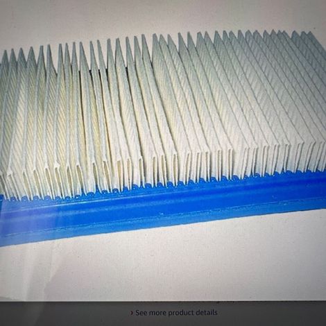 17211-ZG9-M00 air filter is compatible with HRM535 lawnmower and GXV140 air filter element. (1/4)