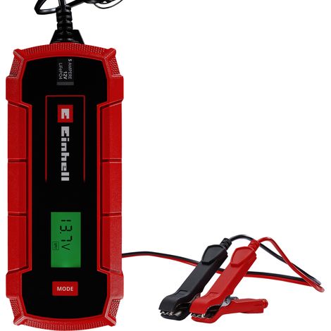 Einhell Batterie-Ladegerät CE-BC 5 M LiFePO4 (intelligentes 12 V Batterieladegerät mit Mikroprozessorsteuerung für verschiedenste Batterietypen, max. 5 A Ladestrom) (1/5)
