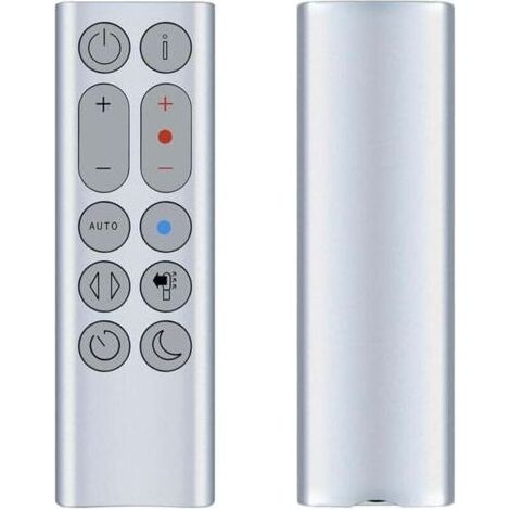 Télécommande de remplacement pour ventilateur de chauffage/purificateur d'air Dyson Pure Hot + Cool HP04 HP05 HP06 HP09 HP4A (couleur : argent) (1/5)