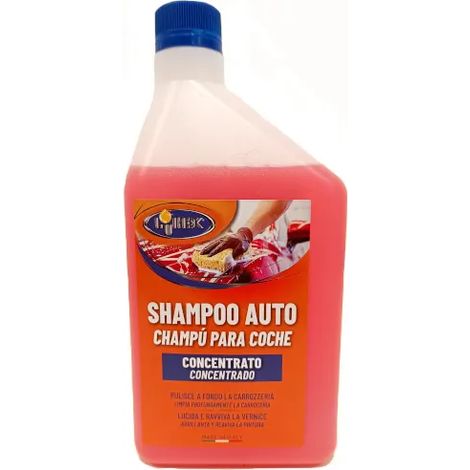 Lubex shampooing concentré pour voiture 1 litre liquide de nettoyage en profondeur effet de brillance - 1 Kg