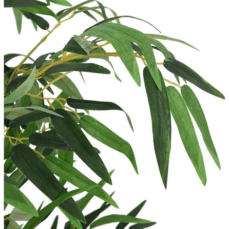 Bambou artificiel 380 feuilles 80 cm vert (1/4)