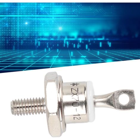 Lot de 3 Pièces Accessoires pour Générateur Diesel Diode ZX70-12 70A Positive Sans Fil-KZQ (1/2)