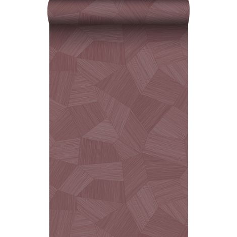 papier peint graphique 3D taupe mauve  - Origin Wallcoverings (1/5)
