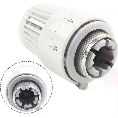 1 Stück Thermostat-Heizkörperventil M3015, pneumatisches Temperaturregelventil für Heizsysteme (1/4)