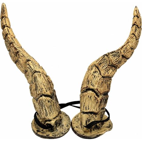 Textured Animal Horn Cosplay Headband, Elastic Headband, Haunted Decoration for Costume Parties (1/5)