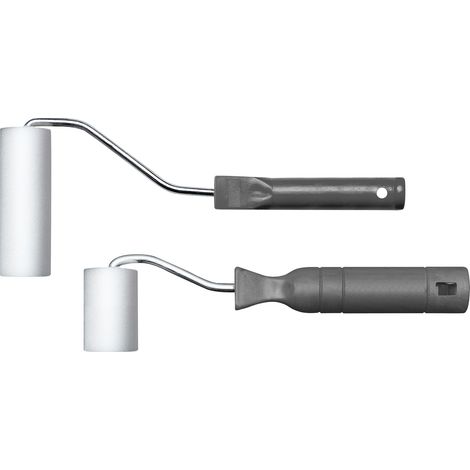Marabu Set di rulli per Pittura, Set di 2 rulli in Schiuma da 5 cm e 10 cm, con Supporto in Metallo e Manico in plastica, per Stencil e Pittura, 0290000000002 (1/5)