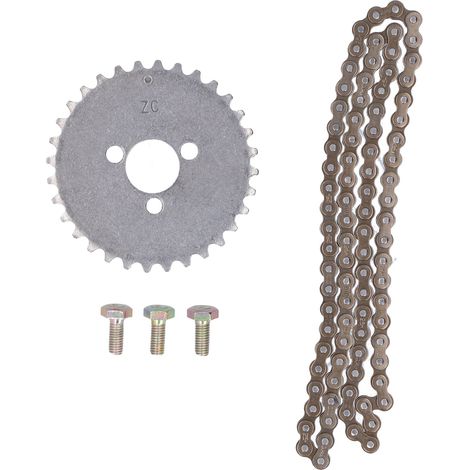 Kit de chaîne de distribution 32 dents résistant à l'usure pour moto tout-terrain, quad et karting YX150 et YX160 (1/5)