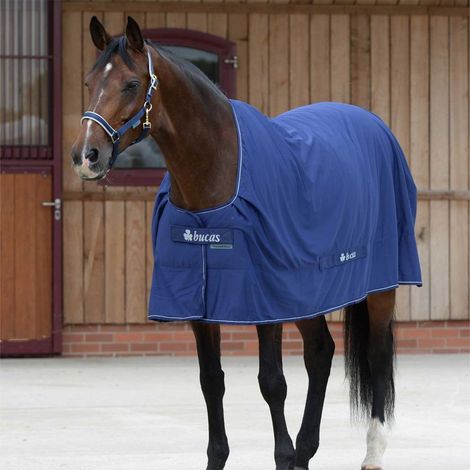 145 cm, Blu: Coperta  bucas shamrock power con fodera Stay-dry e antibatterica