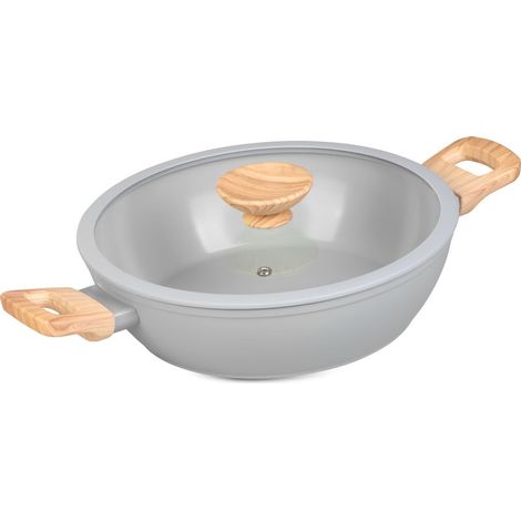 Topf MagicHome Harmony, flach, mit Glasdeckel, 26 cm (1/5)