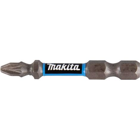 Makita Torsion Bit PZ2 Impact Premier 50mm 2 Stück Schlagschrauber E-03305 (1/4)