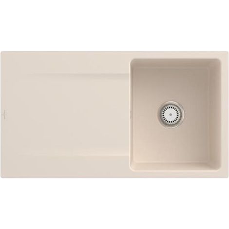 VB SP Silhouette 50 plat 880x490mm Ablgarn. IB réversible en TitanCeram Ivory cplus
