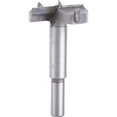 AGE Woodworking Hole Ripper Reamer Wood Panel Ripper Carbide Drill Bit Flat Hole Drill Tool Saw Hole (One piece 42MM) (1/5)