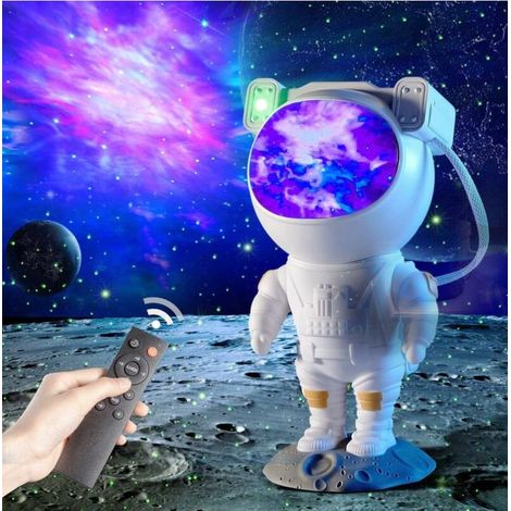 Projecteur de galaxie d'astronaute Starry Sky Night Light, projecteur d'étoile d'astronaute avec nébuleuse, minuterie et télécommande, lampe étoilée pour chambre à coucher et projecteur de plafond (1/4)