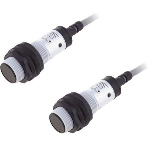 Capteur photoélectrique Faisceau direct (émetteur) RS PRO, 20 m, Cylindrique, IP67 ( Prix pour 1 )