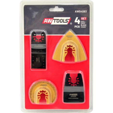 Awtools mt zestaw brzeszczotów  4szt. do urządzenia wielofunkcyjnego