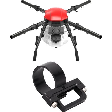 Support de Fixation Connecteur XT90 avec Pince pour Tube 20mm - Pièces de Liaison pour Drone Agricole de Protection des Plantes UAV (1/5)