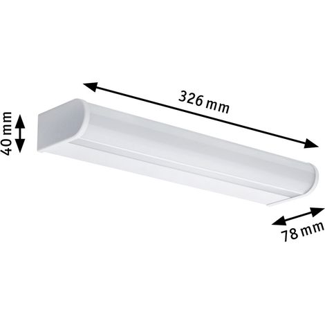 Paulmann Arneb 70878 LED-Spiegelleuchte 9 W Warmweiß Weiß (1/4)