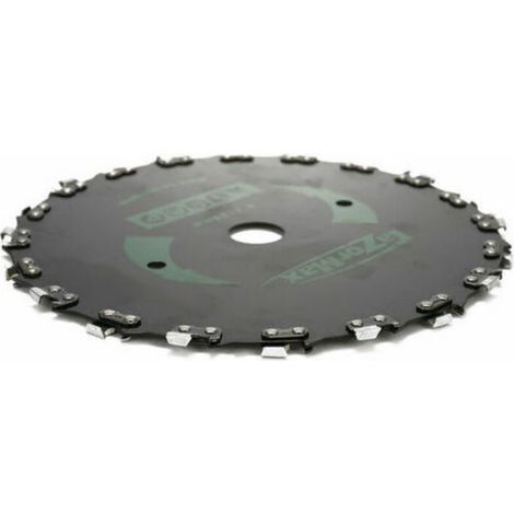 Lame d'arbre de scie pour tondeuse à gazon 20 dents 9 pouces pour petits accessoires de désherbeur électrique en bambou et bois 1 pièce, noir MNS (1/2)