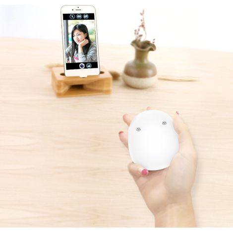 Mini chauffe-mains anti-explosion portable rechargeable par USB, chauffage électrique pour la maison et le bureau, blanc (1/5)