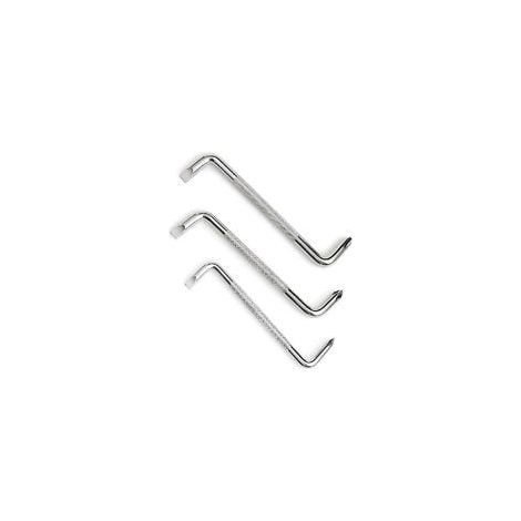 Set aus 3 versetzten Schraubendrehern, bestehend aus einem magnetischen Schlitzschraubendreher, einem Z-Schraubendreher und einem Kreuzschlitzschraubendreher. (1/5)