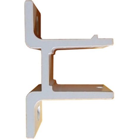 Support de store manuel à tube carré pour accessoire d'ombrage extérieur de terrasse et de jardin