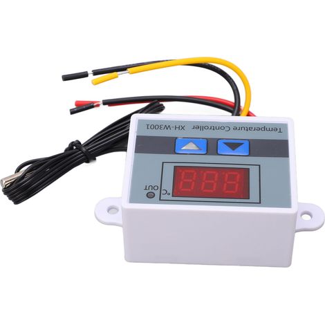 Régulateur de température -50 °C à 110 °C, interrupteur de commande, thermostat à affichage numérique, 100-220 V, 1500 W (1/5)