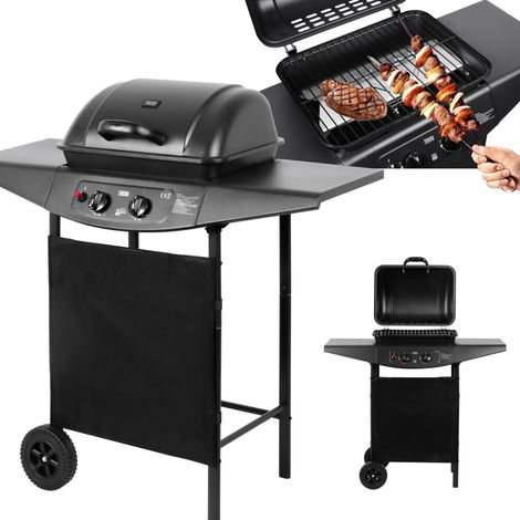Teesa BBQ 2000 Gasgrill 2 Brenner 5 kW TSA0080 (1/5)