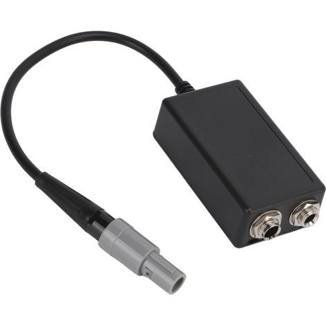 Adaptateur LEMO 6 broches Femelle-Mâle pour Casque Aviation Générale GA