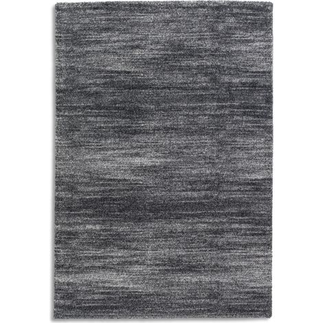 ASTRA Tapis «Savona» anthracite/gris 67x130 cm Tapis à poils doux (1/5)