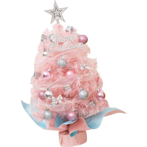 Sapin de table avec guirlande lumineuse LED, mini sapin artificiel lumineux pour la décoration de la maison, 45 cm (1/5)