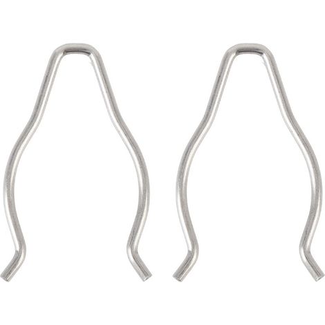 Clip métallique pour tuyau d'eau de refroidissement, 2 pièces, pour éviter les fuites, 1319N5 11537548652, remplacement pour C3 II C4 C5 III BERLINGO (1/5)
